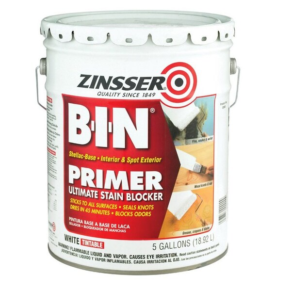 Zinsser Primer Bin White 5Gl 900 Zoro